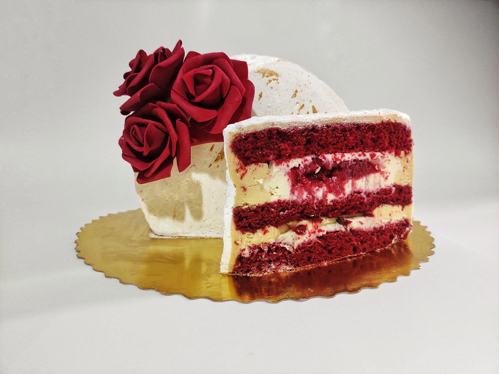 Classic White Wedding Cake